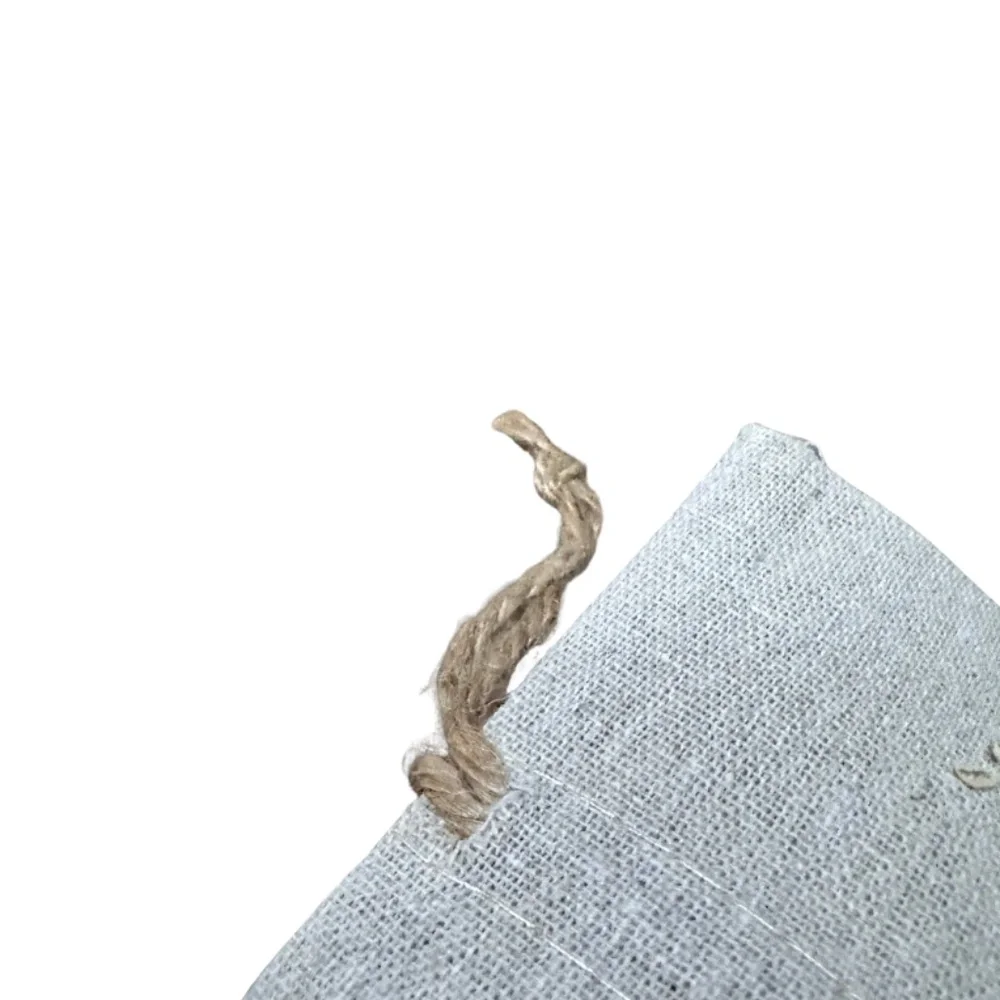 NEW French Graffiti Gray Twine Wine Gift Bag - Time to Unwind